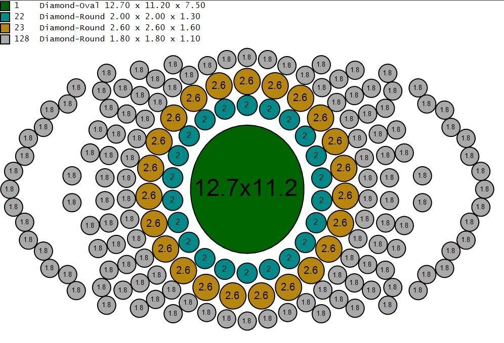 Top Diamond Men Ring STL 3DM 2MR019 3D print model_4