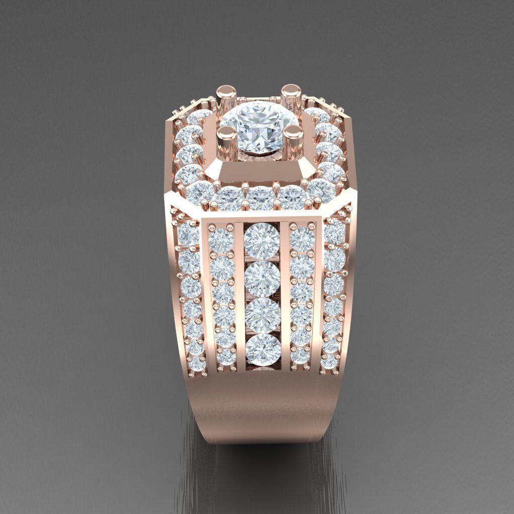 Man Ring New Design 3MR092 3D model_10