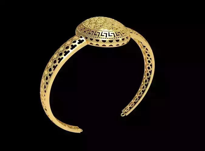Fusion Gold Wristband RABBW13 3D print model
