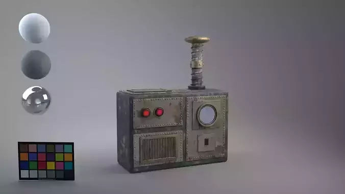 Electro Box Retro 3D model