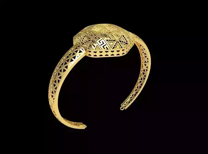 Fusion Gold Wristband RABBW15 3D print model