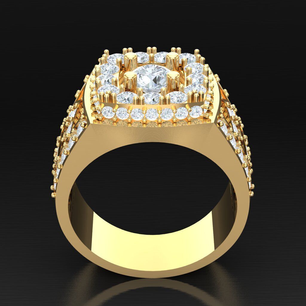 Man Ring New Design 3MR093 3D model_4