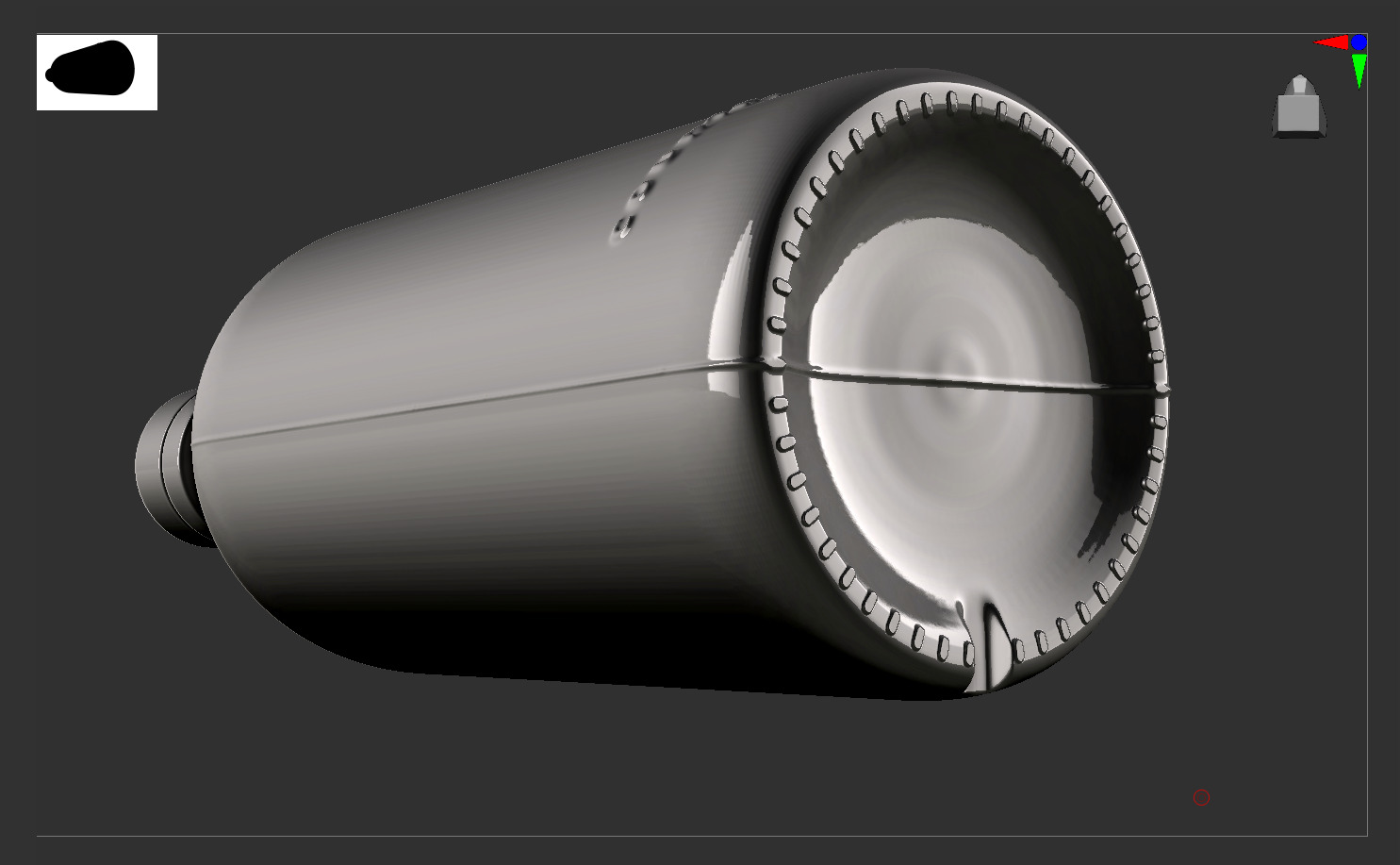 Absolute Vodka 70cl - Real Scale High Quality Low-poly 3D model_2