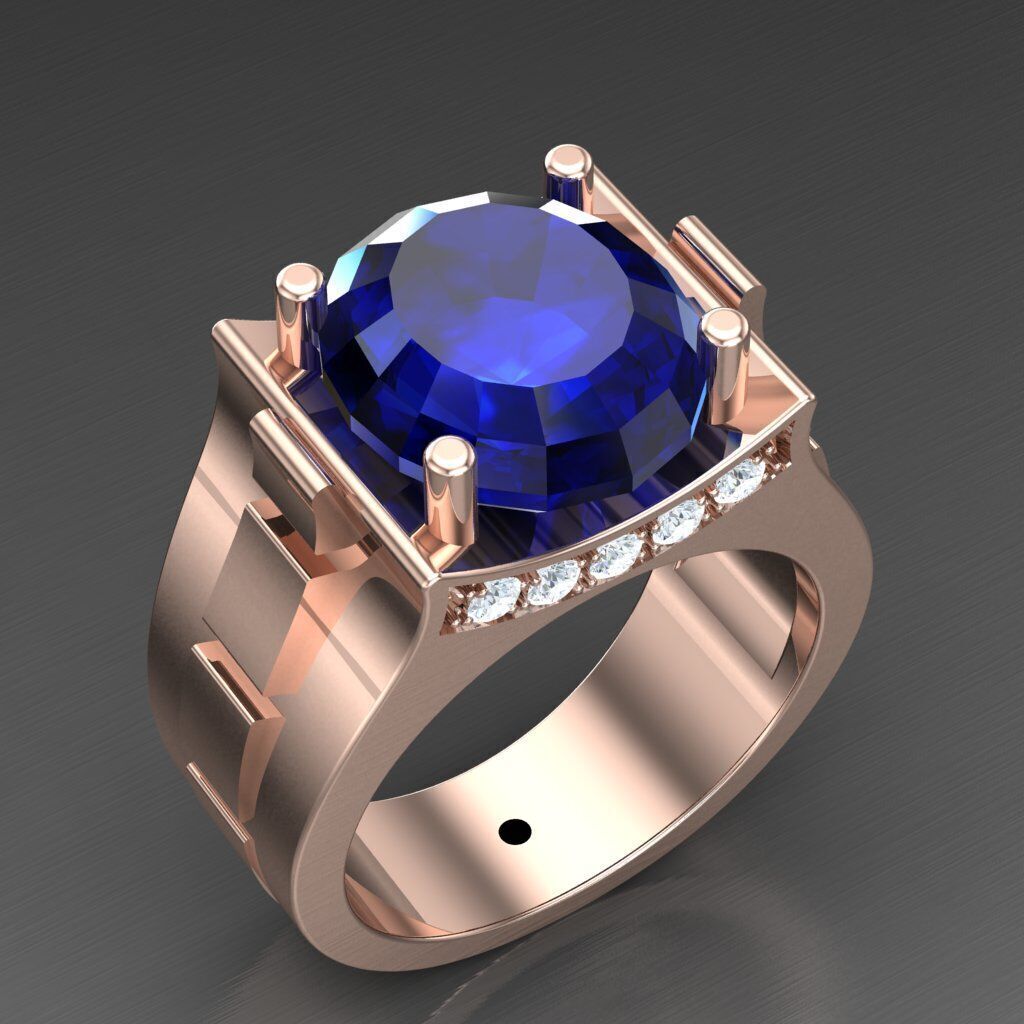 Man Ring New Design 3MR099 3D model_2