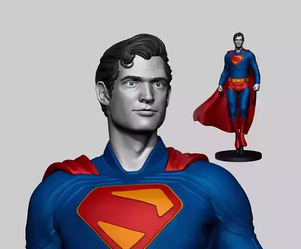 Superman 2025 3D print model