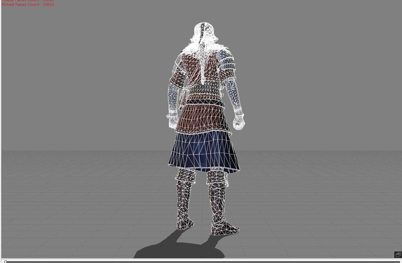 Cerys An Craite The Witcher 3 HD Super Model 3D model_7