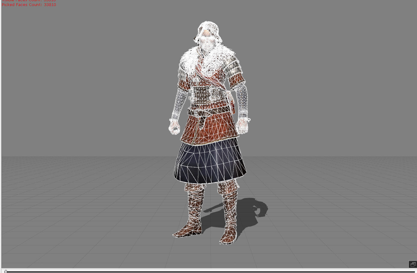 Cerys An Craite The Witcher 3 HD Super Model 3D model_4