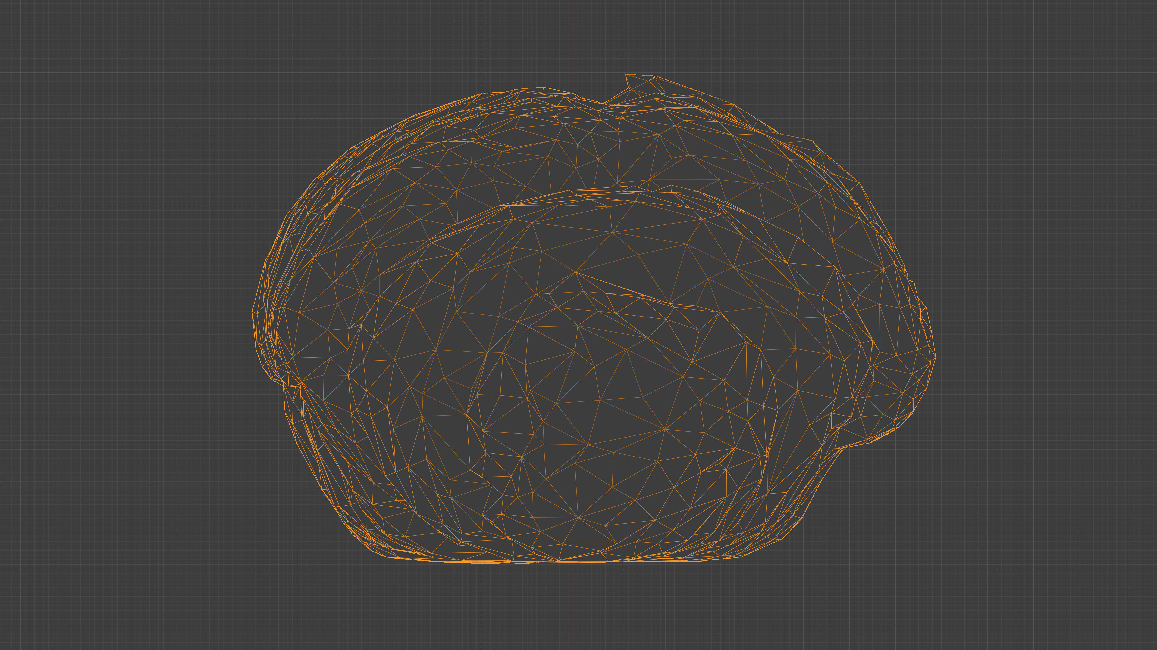 Photorealistic 3D scan of sweet croissant Low-poly 3D model_24