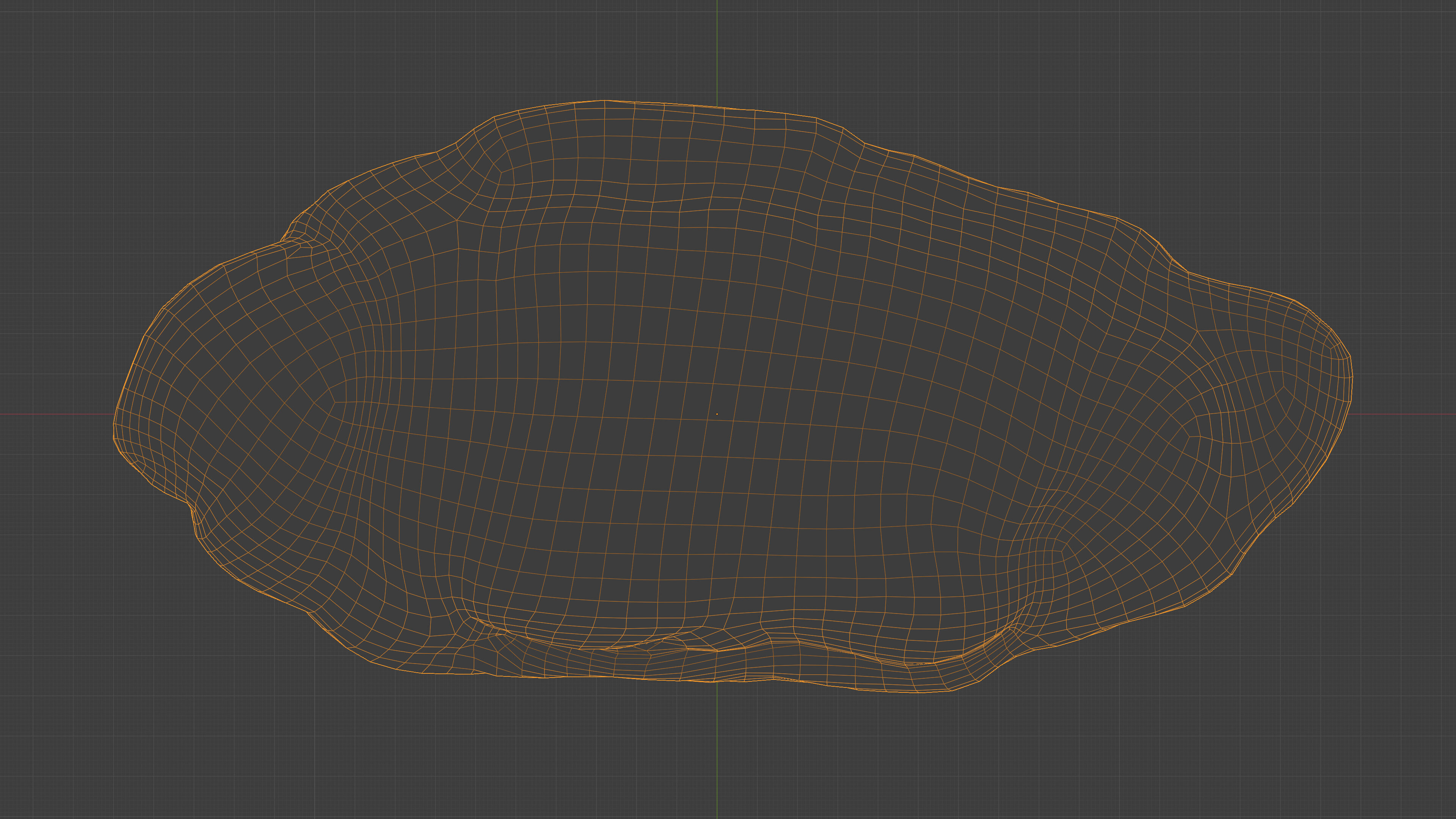 Photorealistic 3D scan of sweet croissant Low-poly 3D model_20
