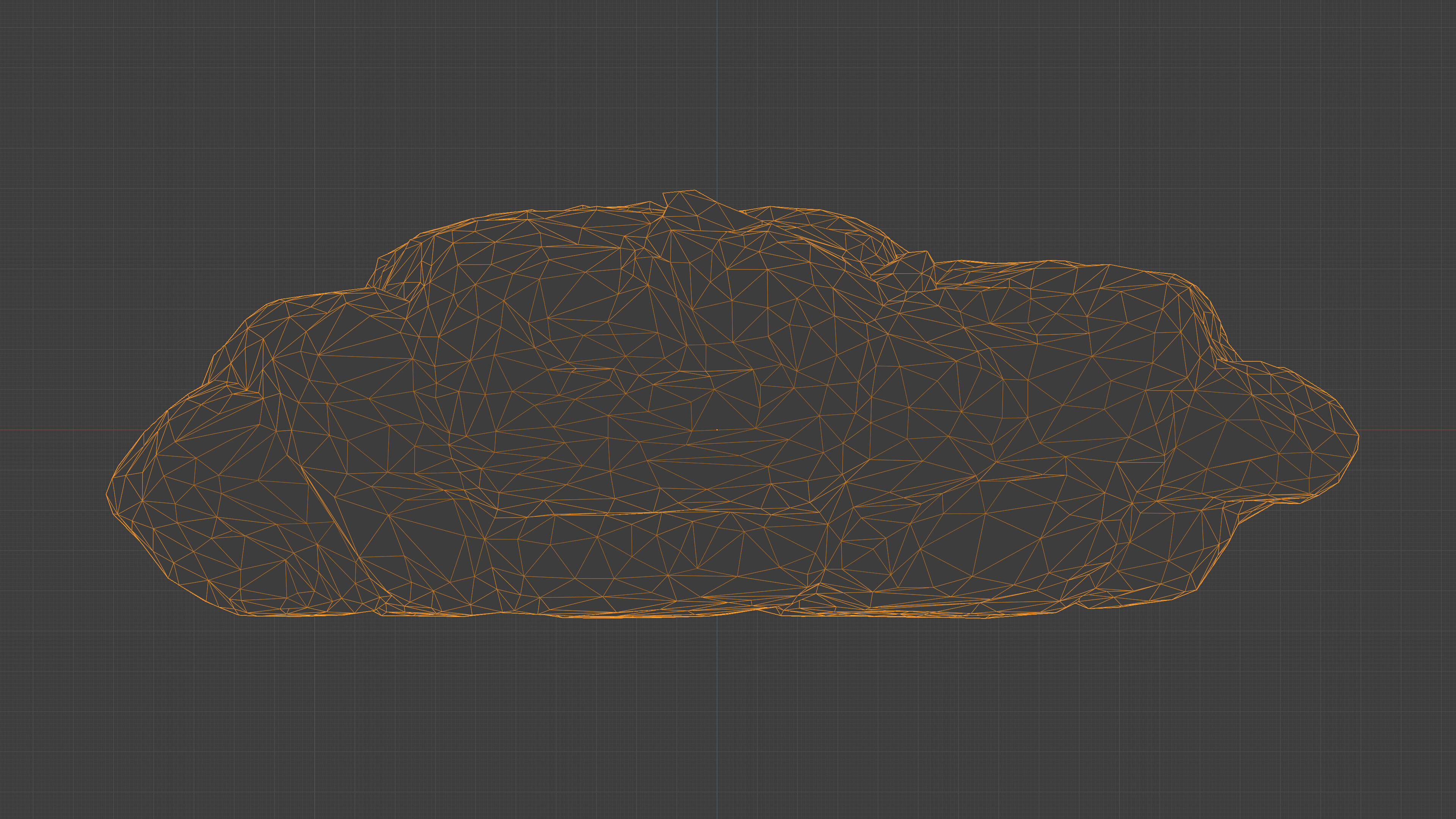 Photorealistic 3D scan of sweet croissant Low-poly 3D model_21