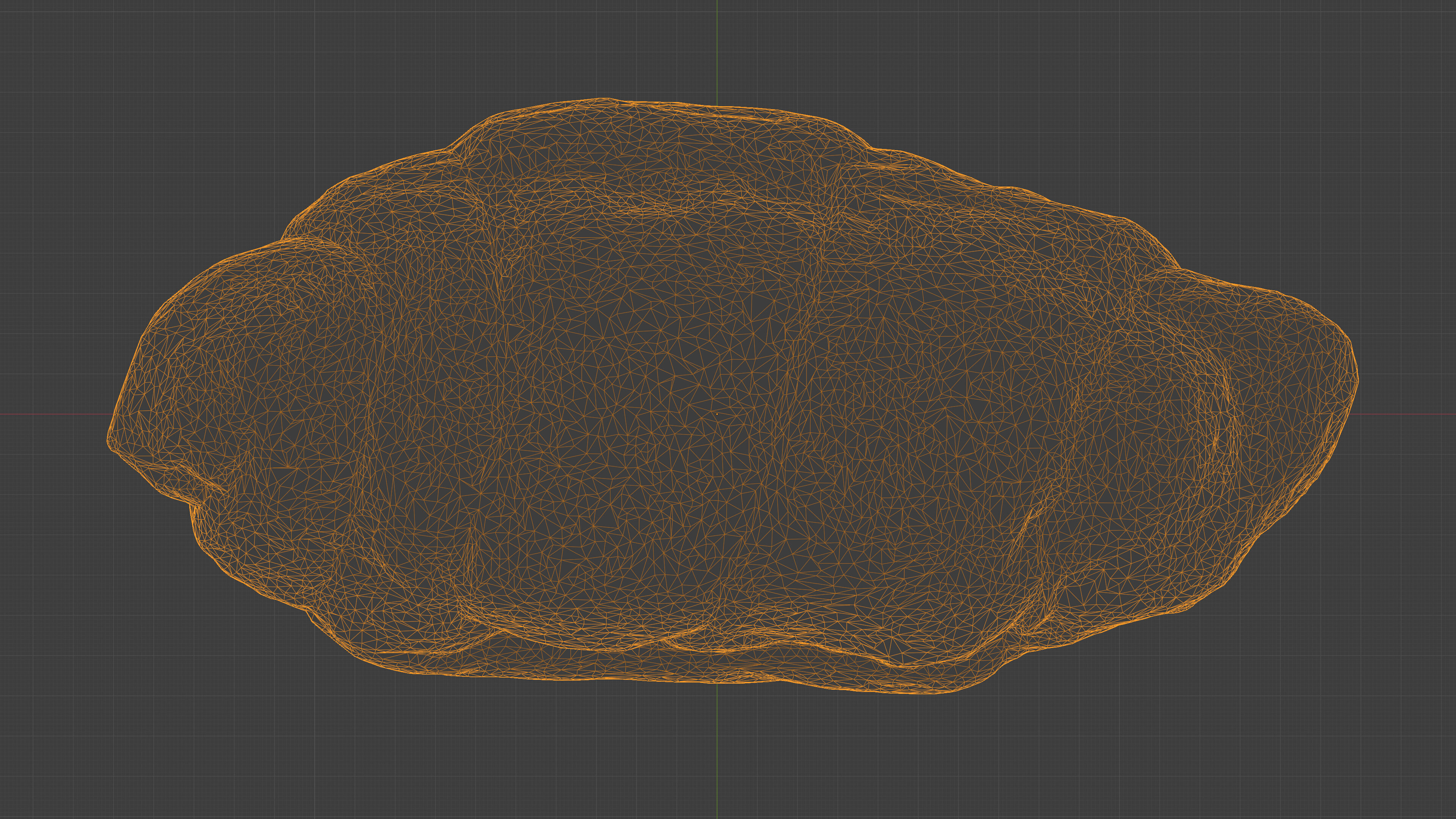 Photorealistic 3D scan of sweet croissant Low-poly 3D model_32