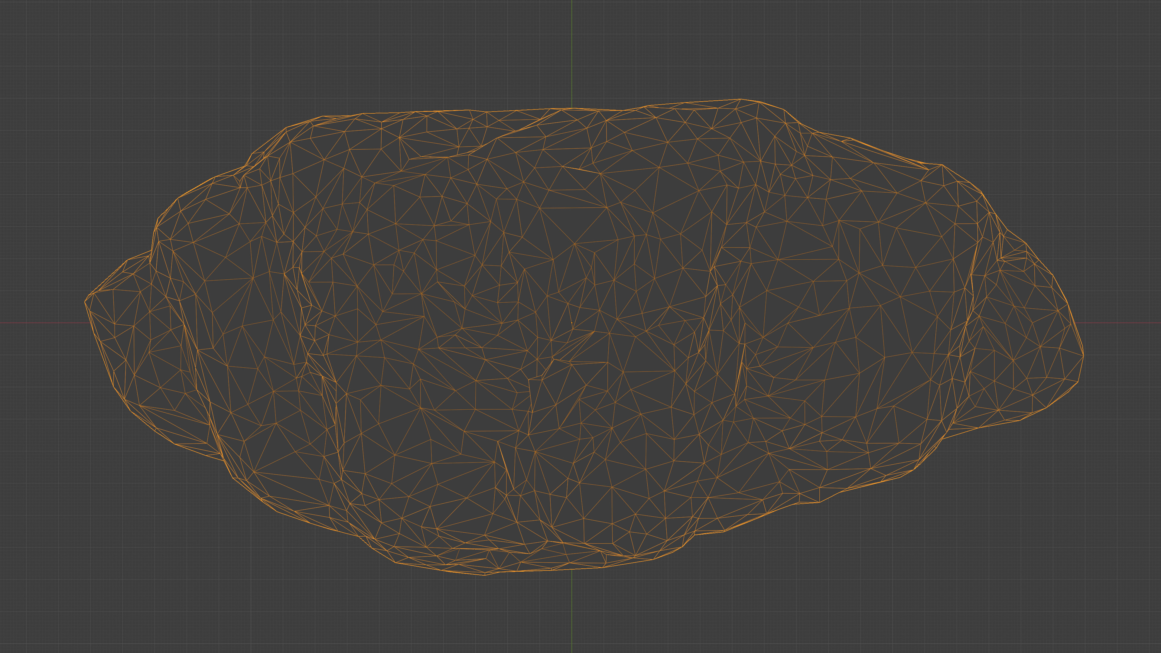 Photorealistic 3D scan of sweet croissant Low-poly 3D model_25