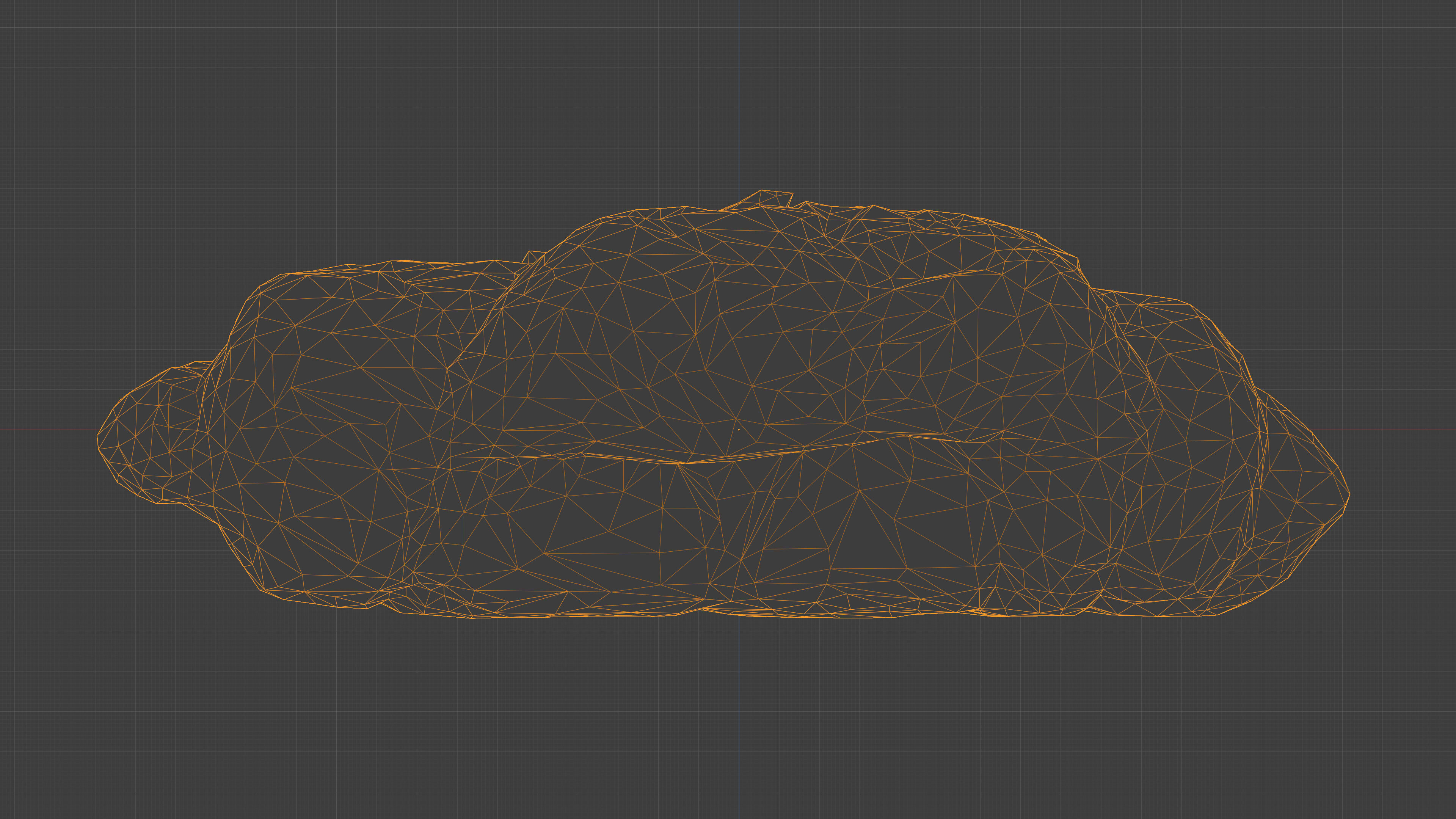 Photorealistic 3D scan of sweet croissant Low-poly 3D model_22