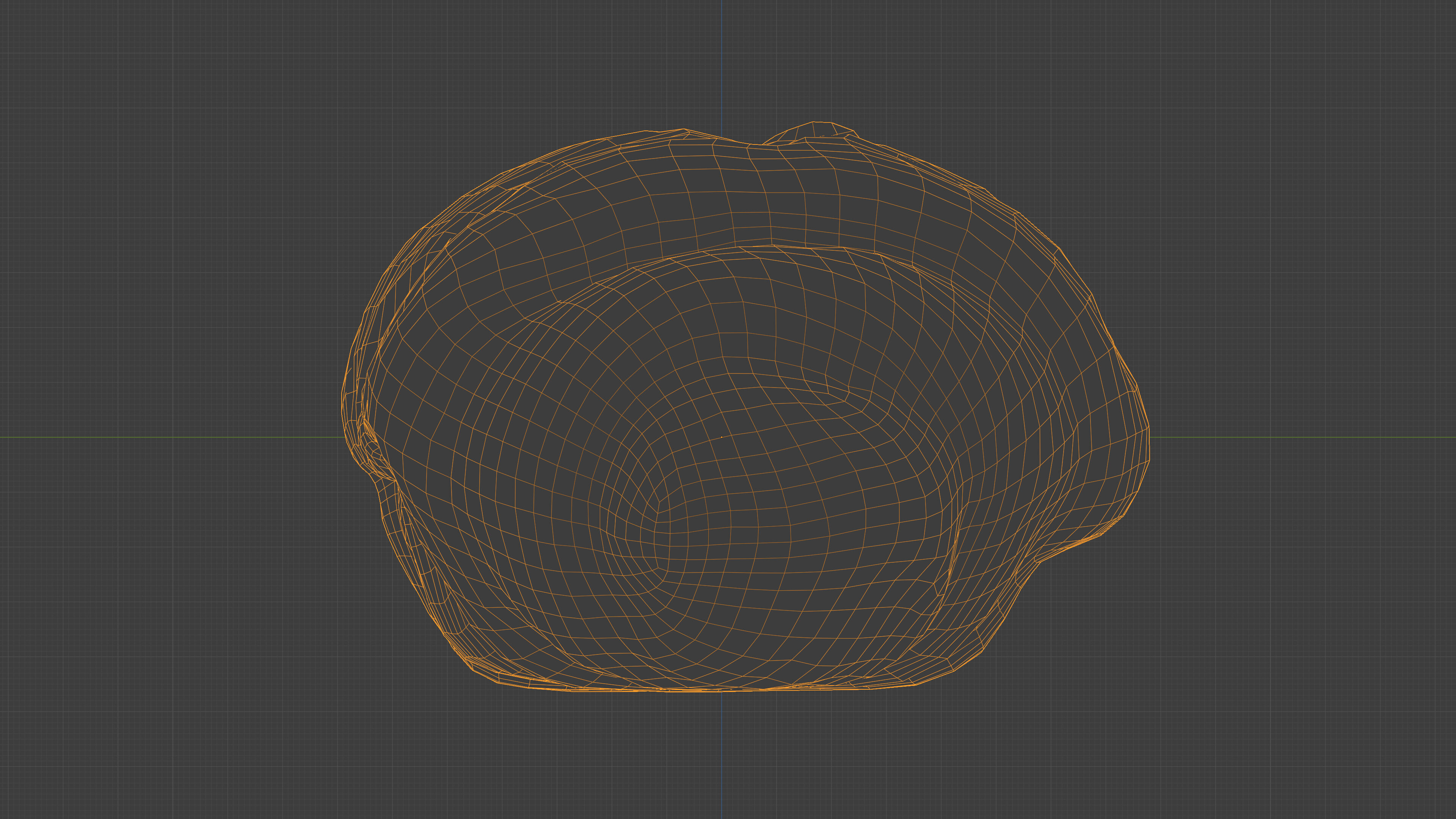 Photorealistic 3D scan of sweet croissant Low-poly 3D model_18