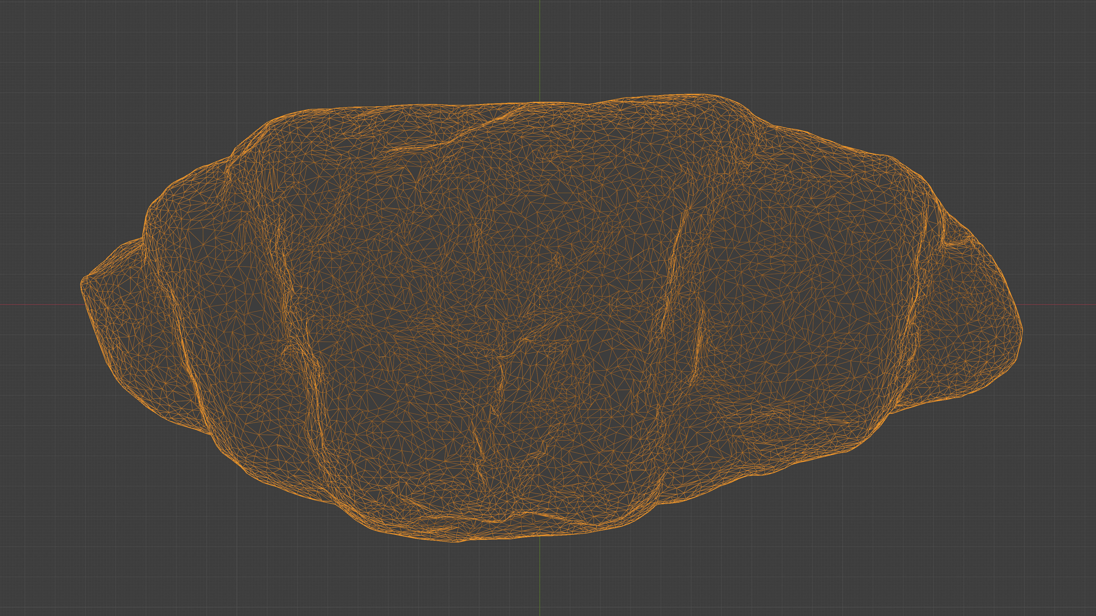 Photorealistic 3D scan of sweet croissant Low-poly 3D model_31