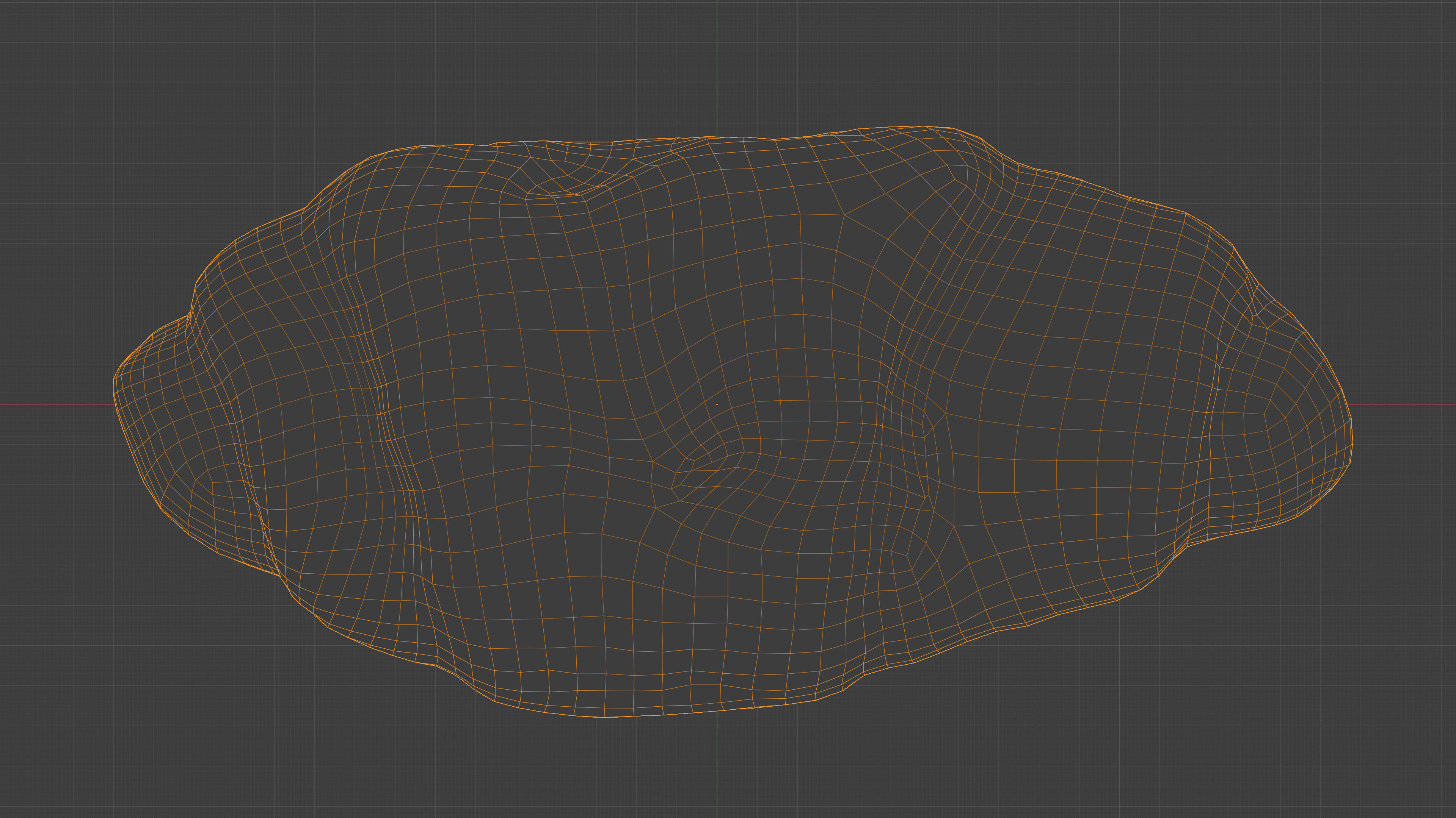 Photorealistic 3D scan of sweet croissant Low-poly 3D model_19