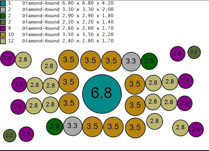 Top Diamond Men Ring STL 3DM 2MR005 3D print model_4