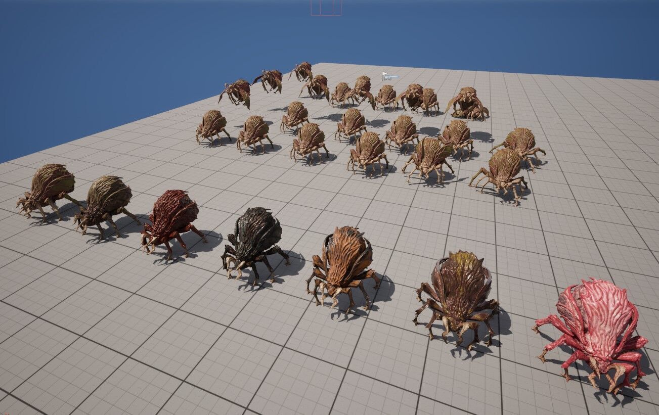 WoodenBug Low-poly 3D model_2