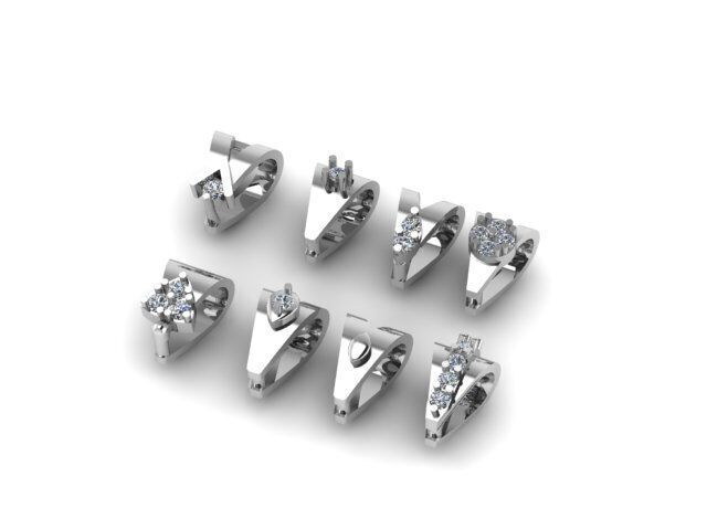 8  Different Bail for Pendant 3D print model_1