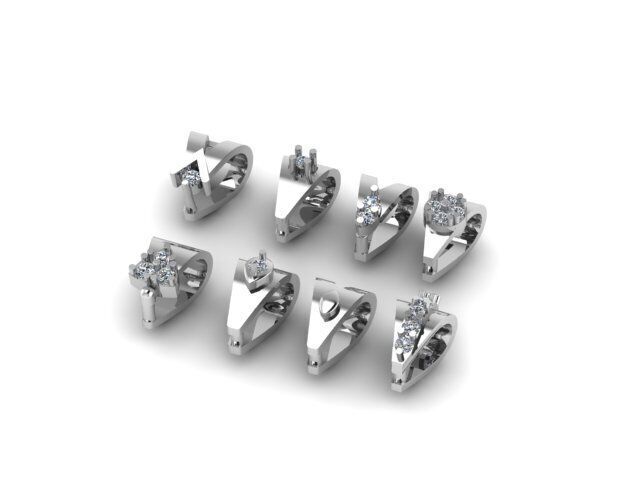 8  Different Bail for Pendant 3D print model_10