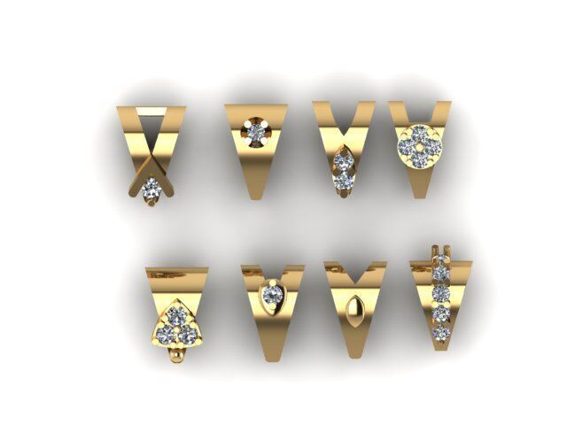 8  Different Bail for Pendant 3D print model_3