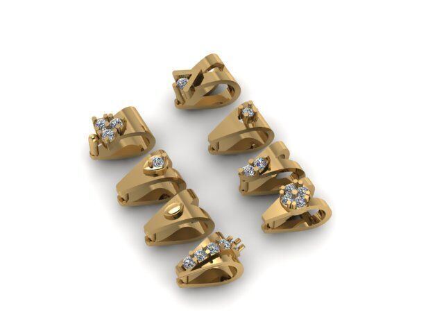 8  Different Bail for Pendant 3D print model_6