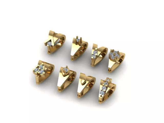 8  Different Bail for Pendant 3D print model_0