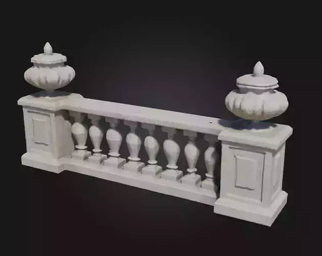 Marble Balustrade Design  Refined Sophistication in Classic Form
