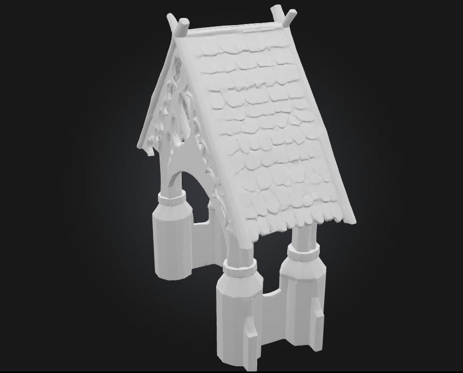 Viking Pavilion  Rugged Shelter of the Norse Clans 3D model_10