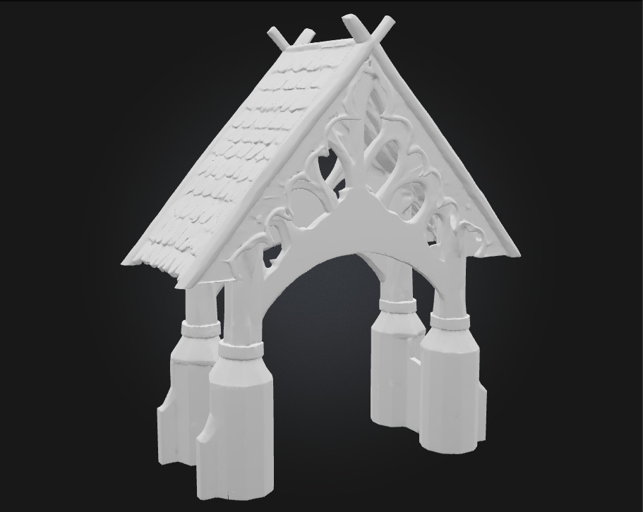 Viking Pavilion  Rugged Shelter of the Norse Clans 3D model_12
