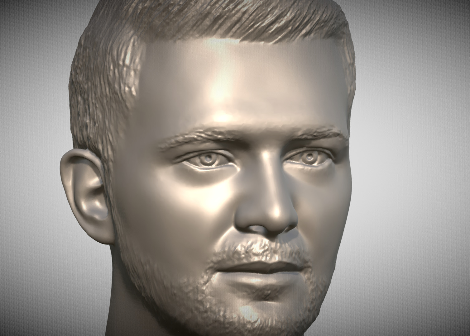 Luka Doncic bust 3D print model_11