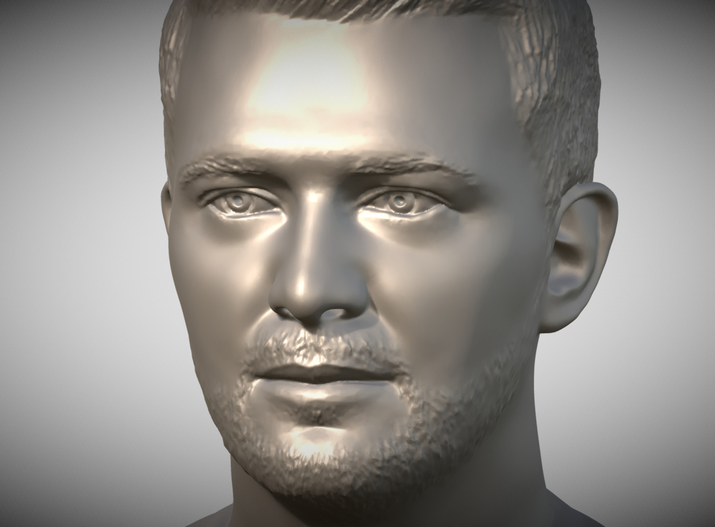 Luka Doncic bust 3D print model_12