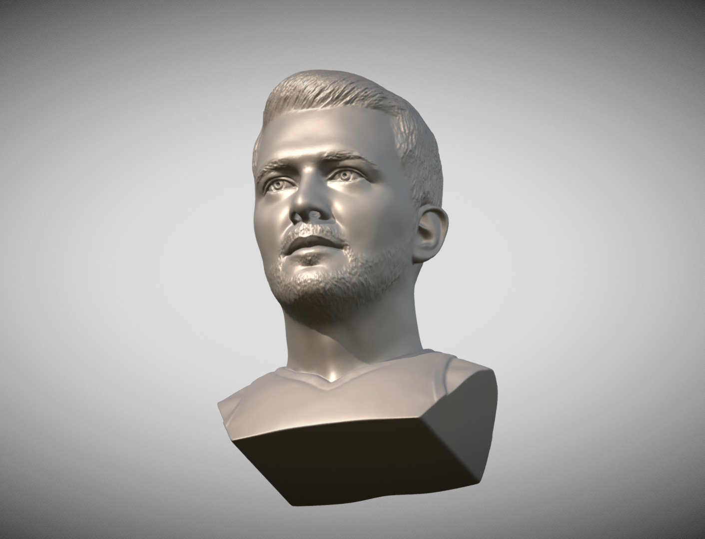 Luka Doncic bust 3D print model_16