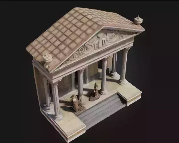 Roman Senate Model Power and Prestige of Ancient Rome 3D model