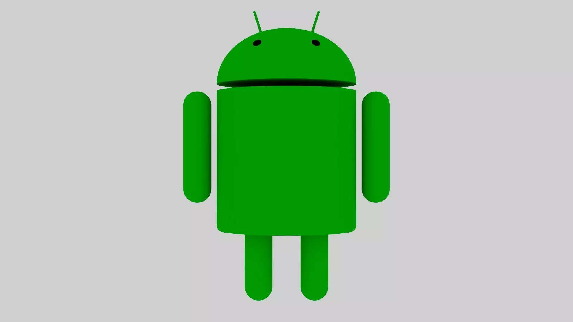 Android Logo 3D Model Low-poly 3D model_0