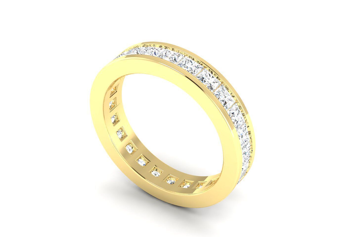 wedding ring  3D print model_5