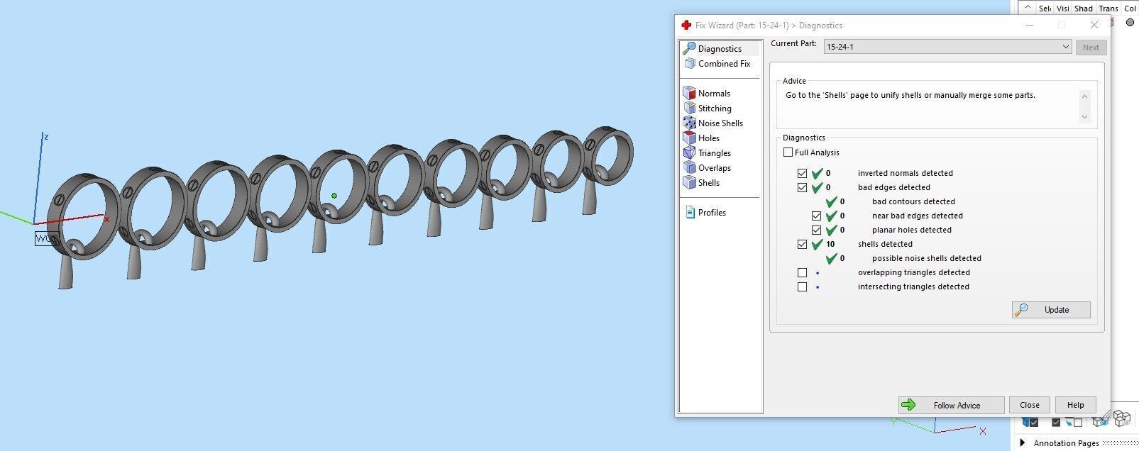 rings love 3D print model_10