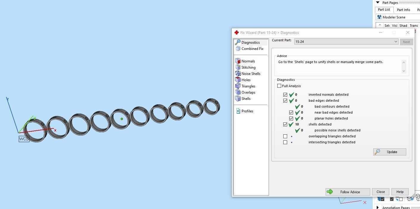 rings love 3D print model_9