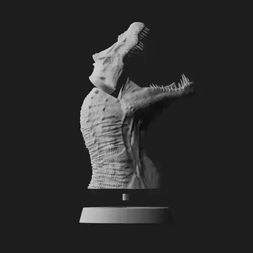 Spinosaurus Head Fan Art