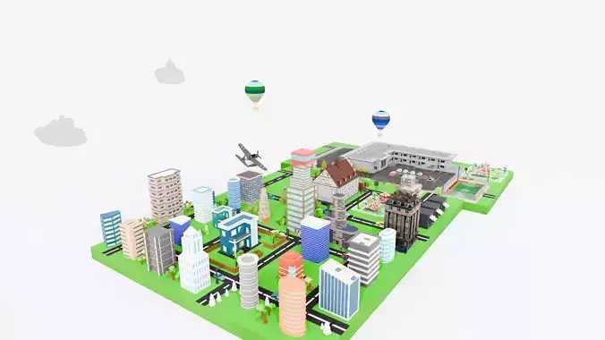 Complete Game Ready City Pack