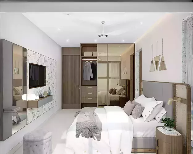 MASTER AND GUEST BEDROOM SCENE DS001