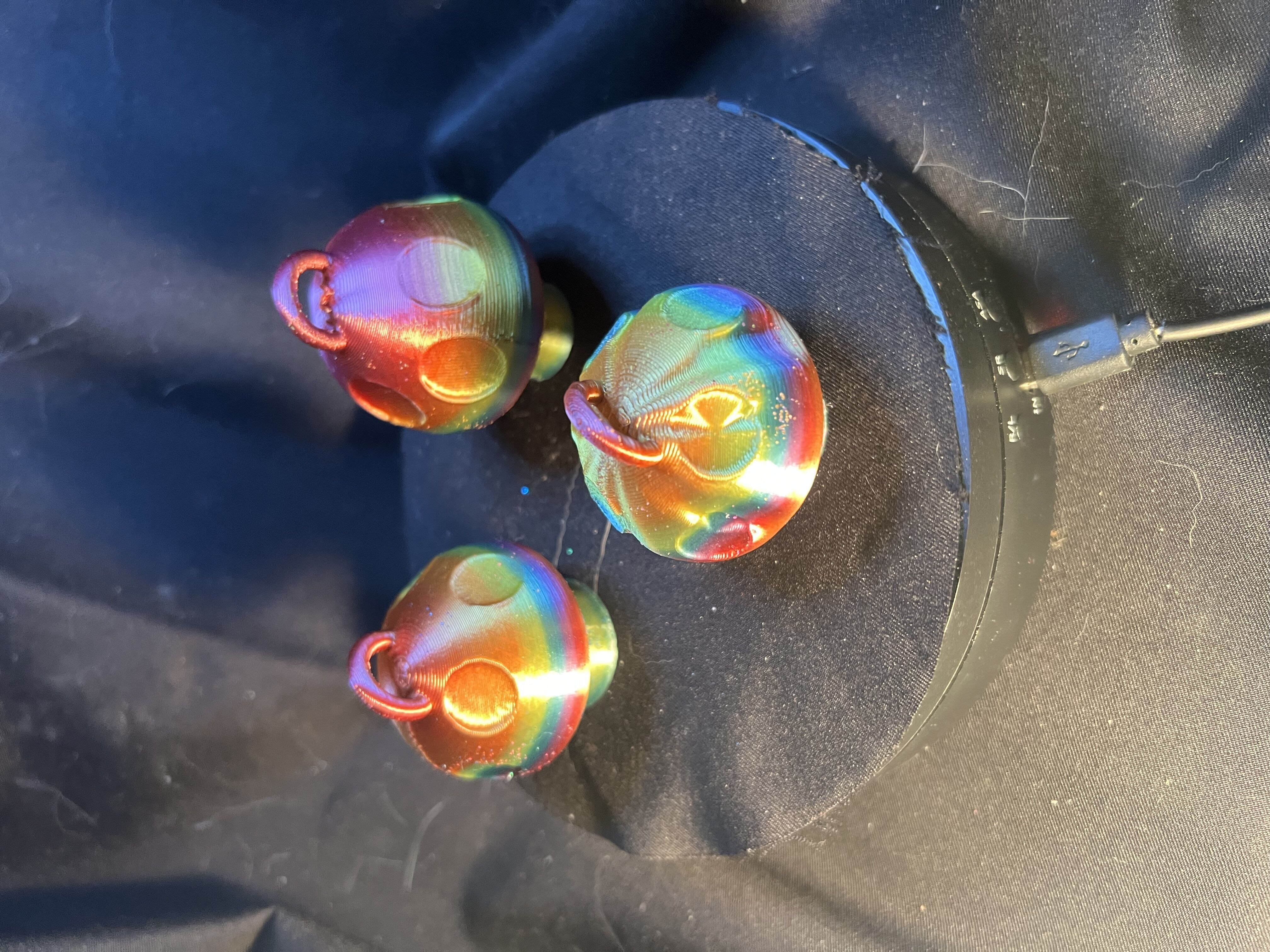 Mushroom Ornament Holiday Decoration STL Printable 3D print model_4