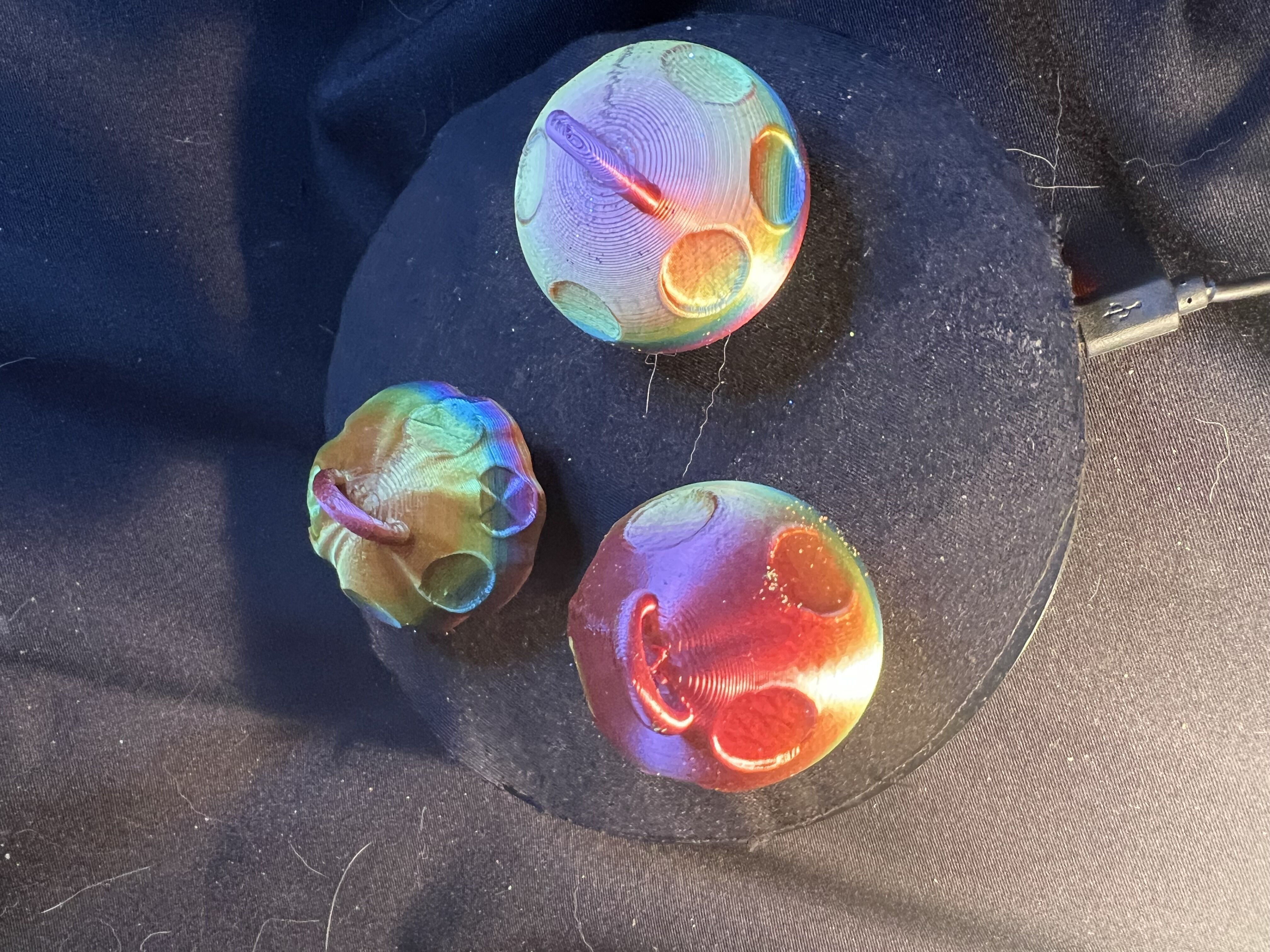 Mushroom Ornament Holiday Decoration STL Printable 3D print model_7