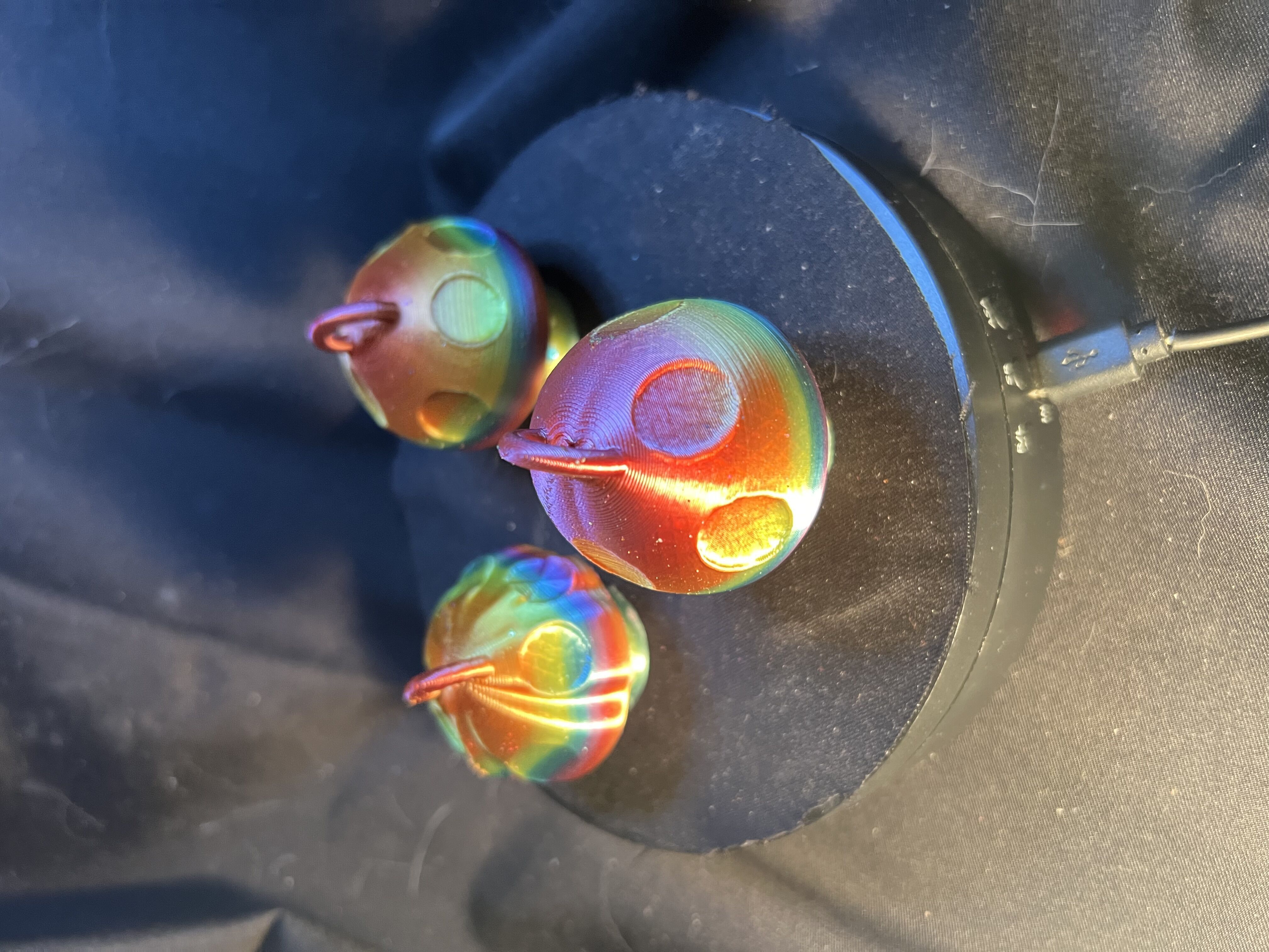 Mushroom Ornament Holiday Decoration STL Printable 3D print model_6