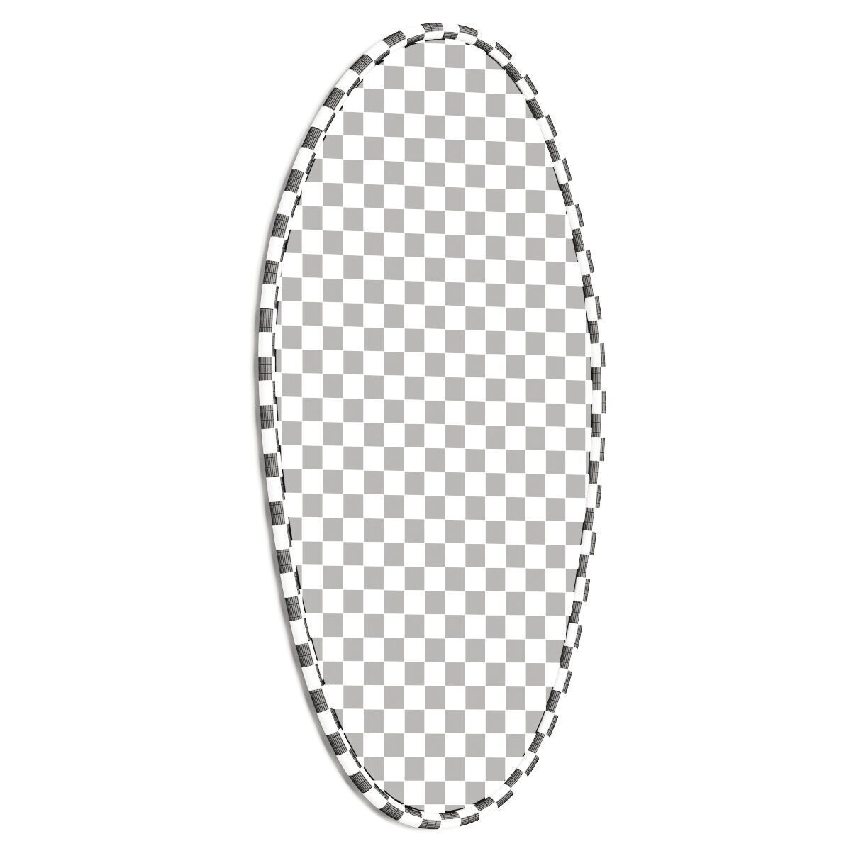 Rugiano Montecarlo Wall Mirror 3D model_2