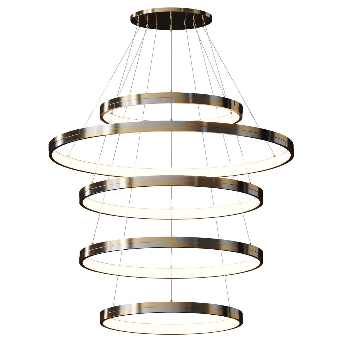 Rugiano Trilogy Pendant Lamp 3D model_2
