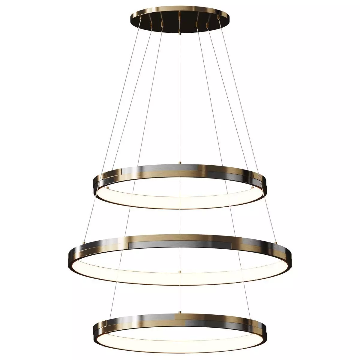 Rugiano Trilogy Pendant Lamp 3D model_0