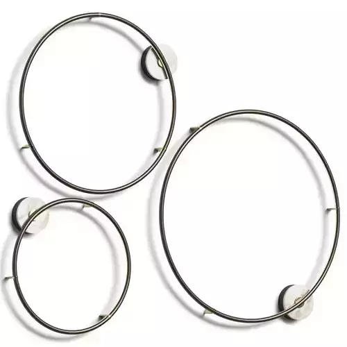 Rugiano Halo Applique Wall lamp