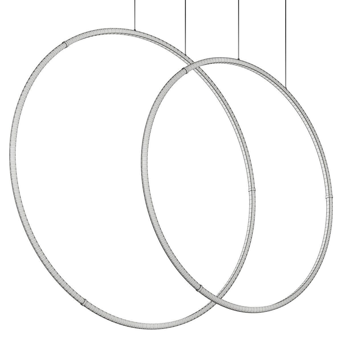 Rugiano Halo Ceiling Pendant lamp 3D model_4