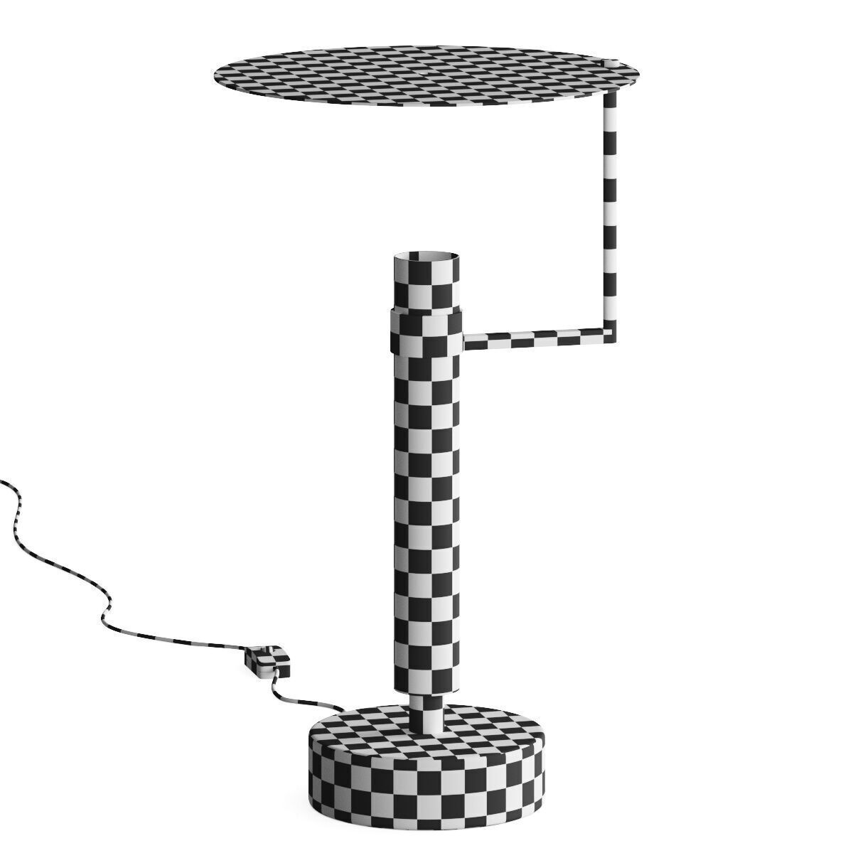 Daytona Meccano Table Lamp 3D model_1
